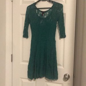 Material Girl Lace/Cotton Dress